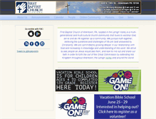 Tablet Screenshot of fbcatown.com
